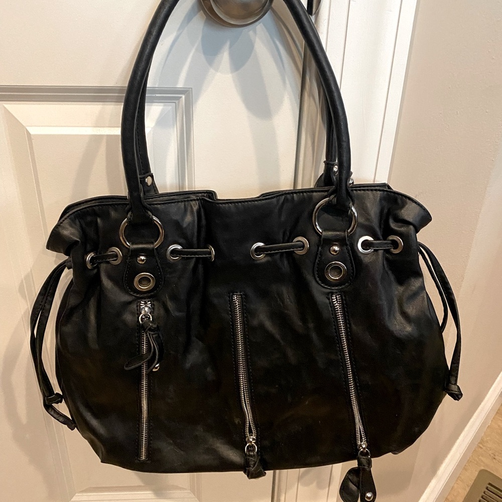 Nine&Co Black Shoulder Bag - Excellent Condition